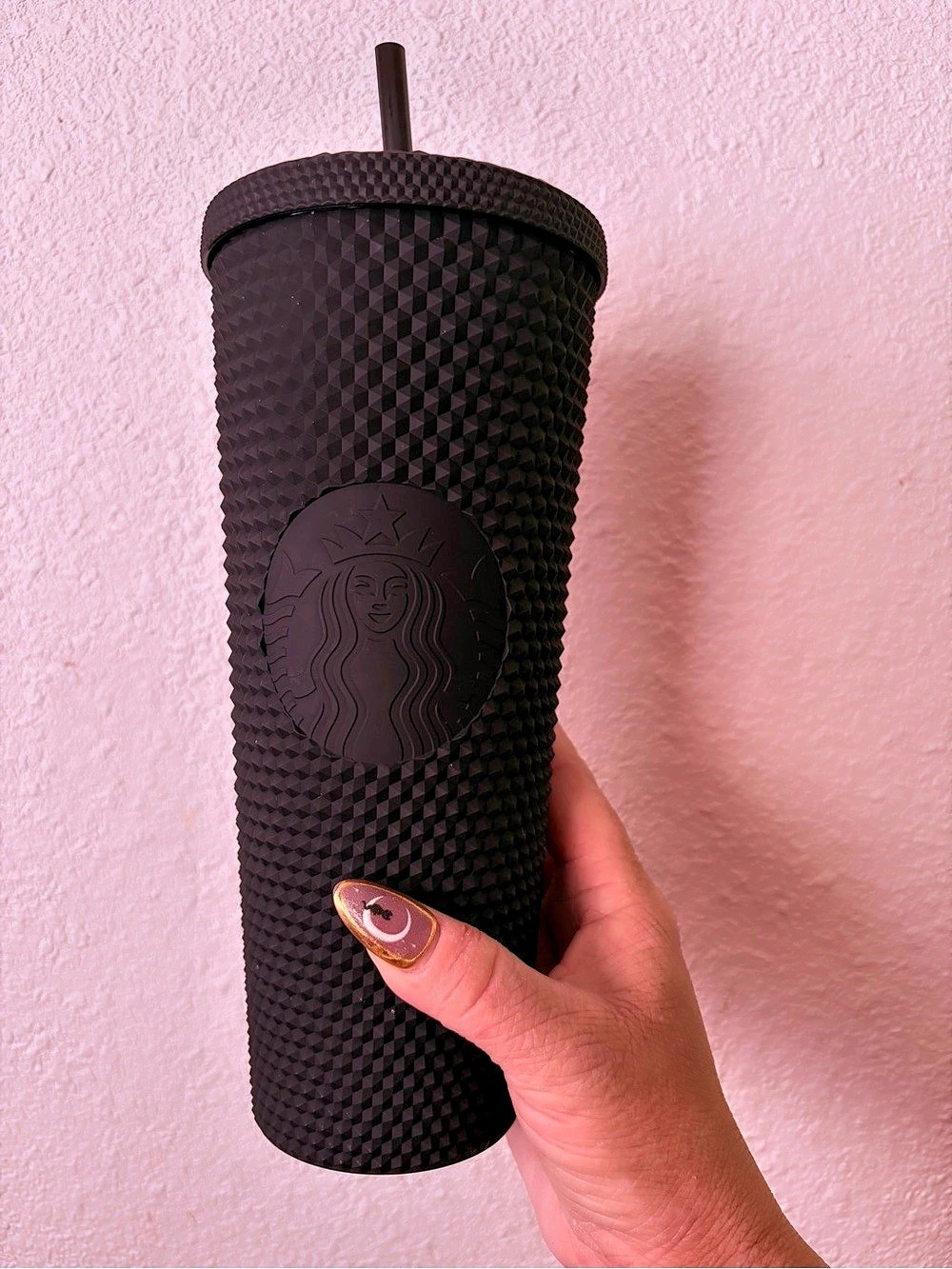 Starbucks Matte Black Studded Cold Cup Tumbler